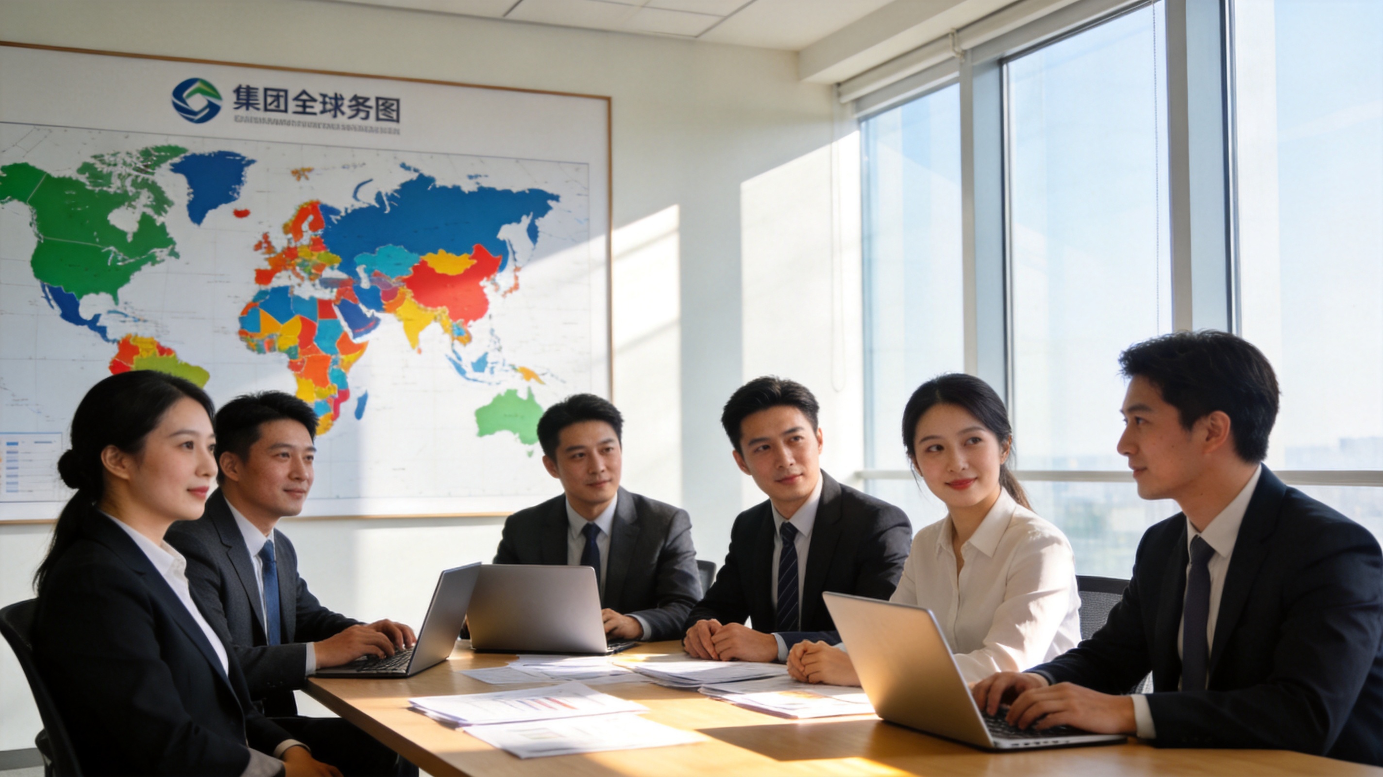银河集团全球化业务布局地图